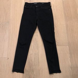 AG Farrah Step Hem Skinny Jeans